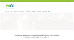 Desktop Screenshot of institut-ps2e.com